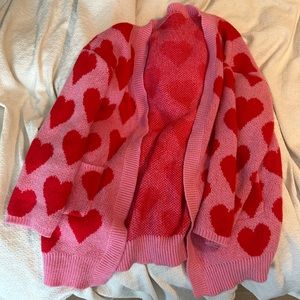Heart cardigan